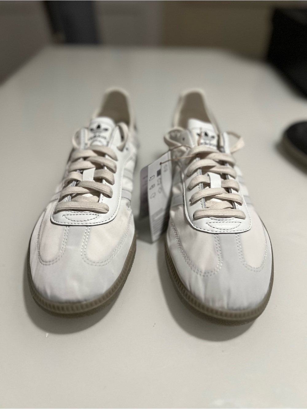 adidas Samba Decon Low-Top Sneakers with Gum Sole - Picture 4 of 7